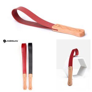 Wooden Handle Spanking Tool Red